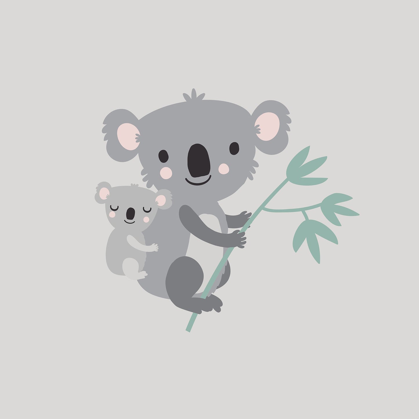 Funda nórdica 100% algodón Kuno Gris