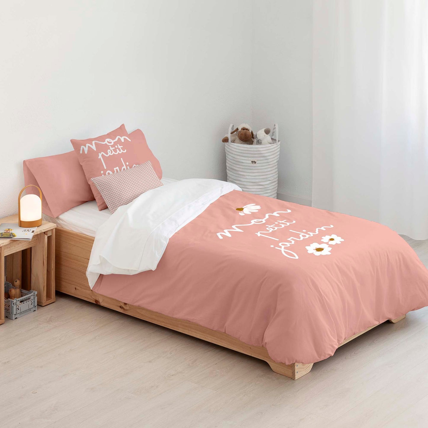 Funda nórdica 100% algodón Xalo Rosa Big