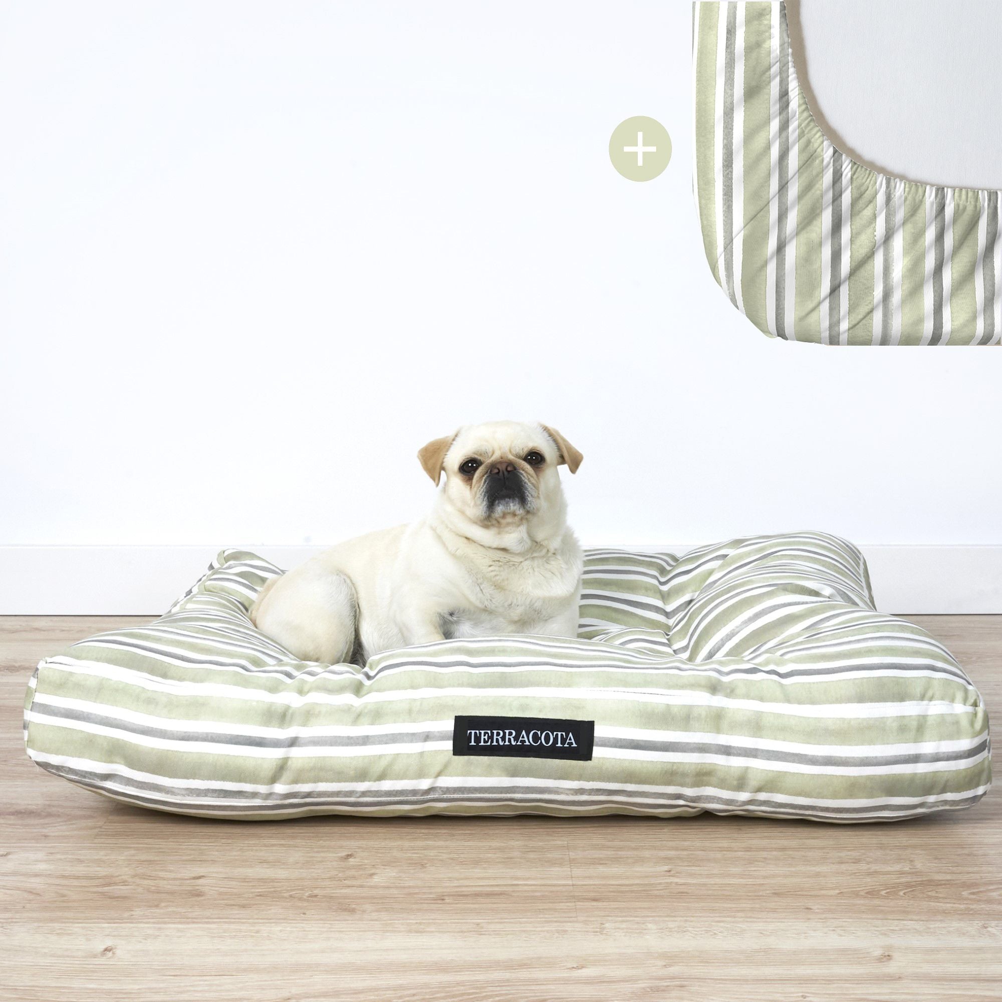 Pack cama para mascota + Protector antimanchas KAN 125 2 DESERT SAGE COORD. 100