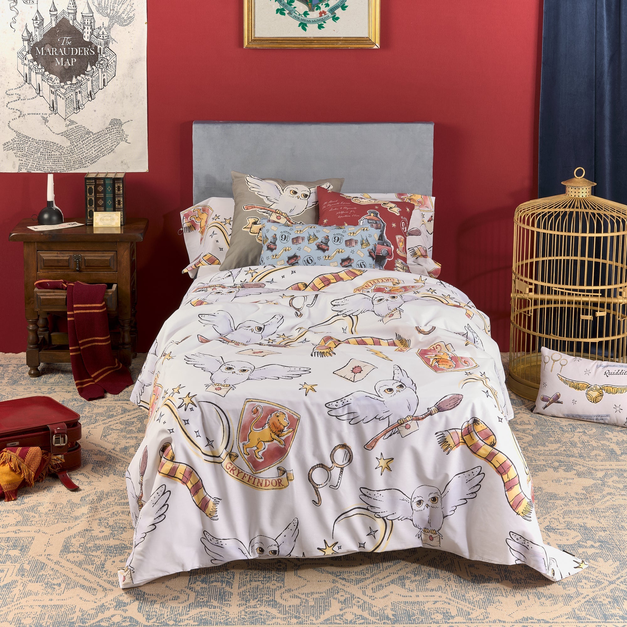 Hedwig 100% cotton duvet cover