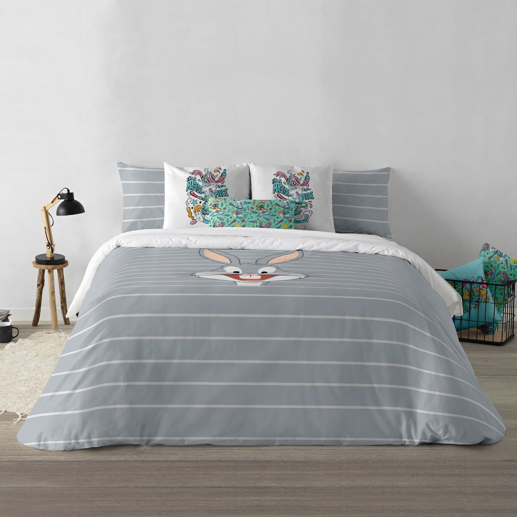 100% cotton Bugs Bunny duvet cover