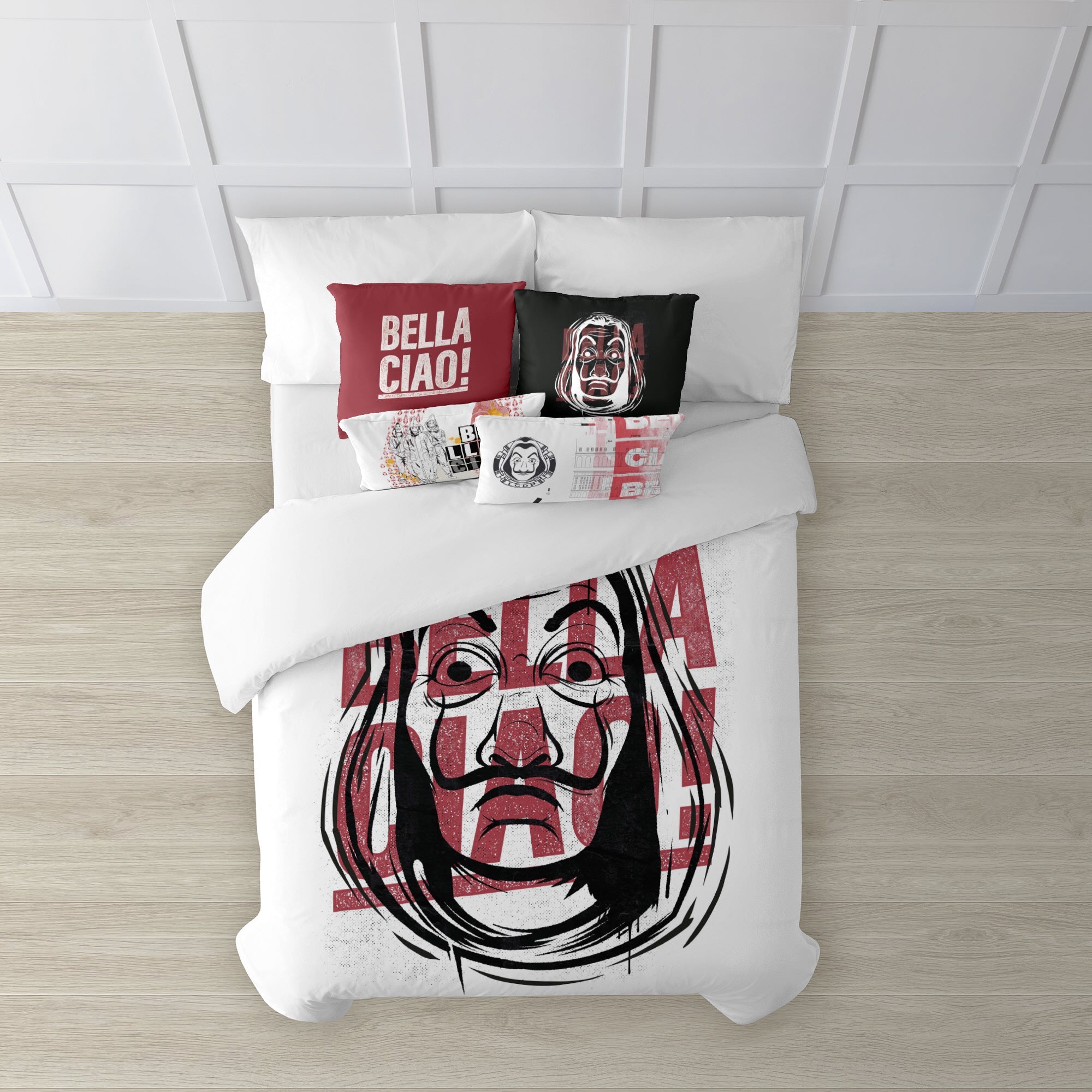 Housse de couette Bella Ciao 100% coton