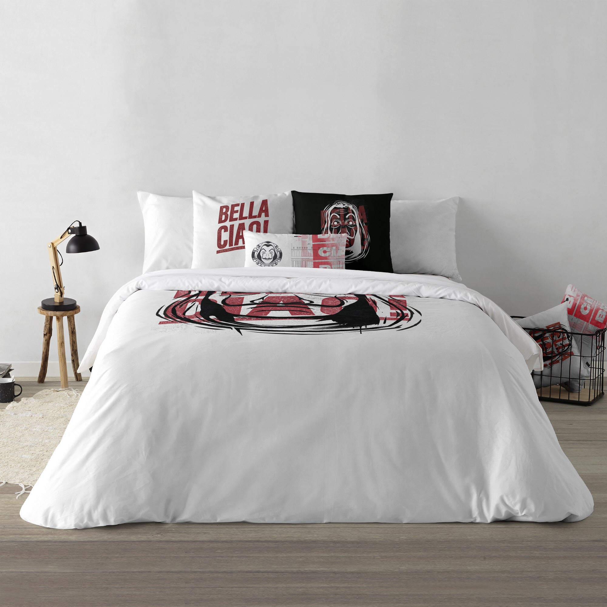 Housse de couette Bella Ciao 100% coton