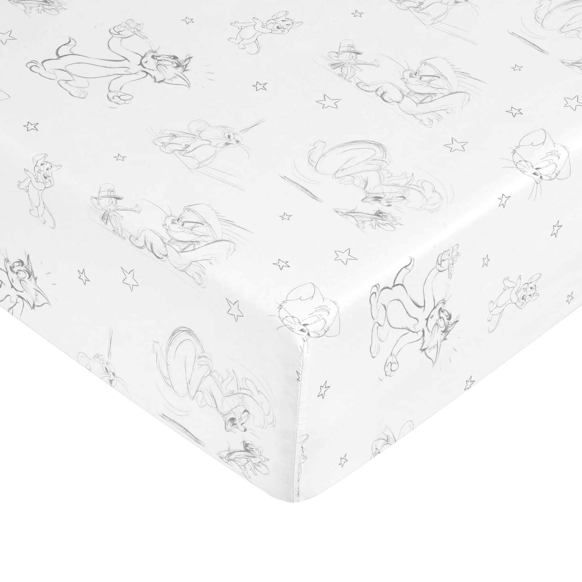 Drap housse Tom & Jerry 100% coton