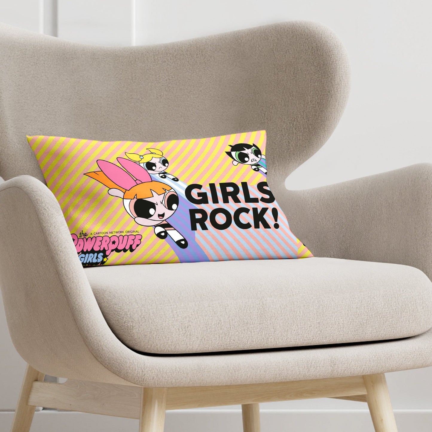 Funda de cojín 100% Algodón 30x50 cm Girls Rock C