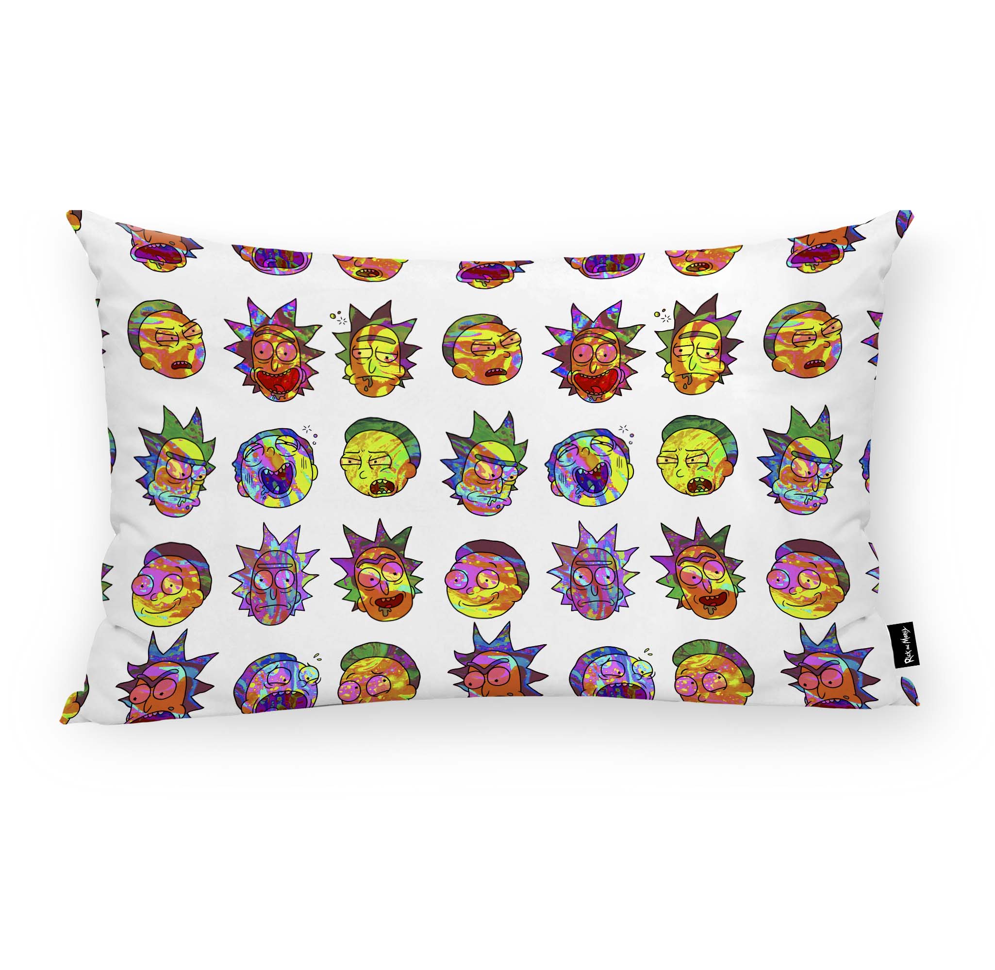 Housse de coussin 100% Coton 30x50 cm Rick et Morty C
