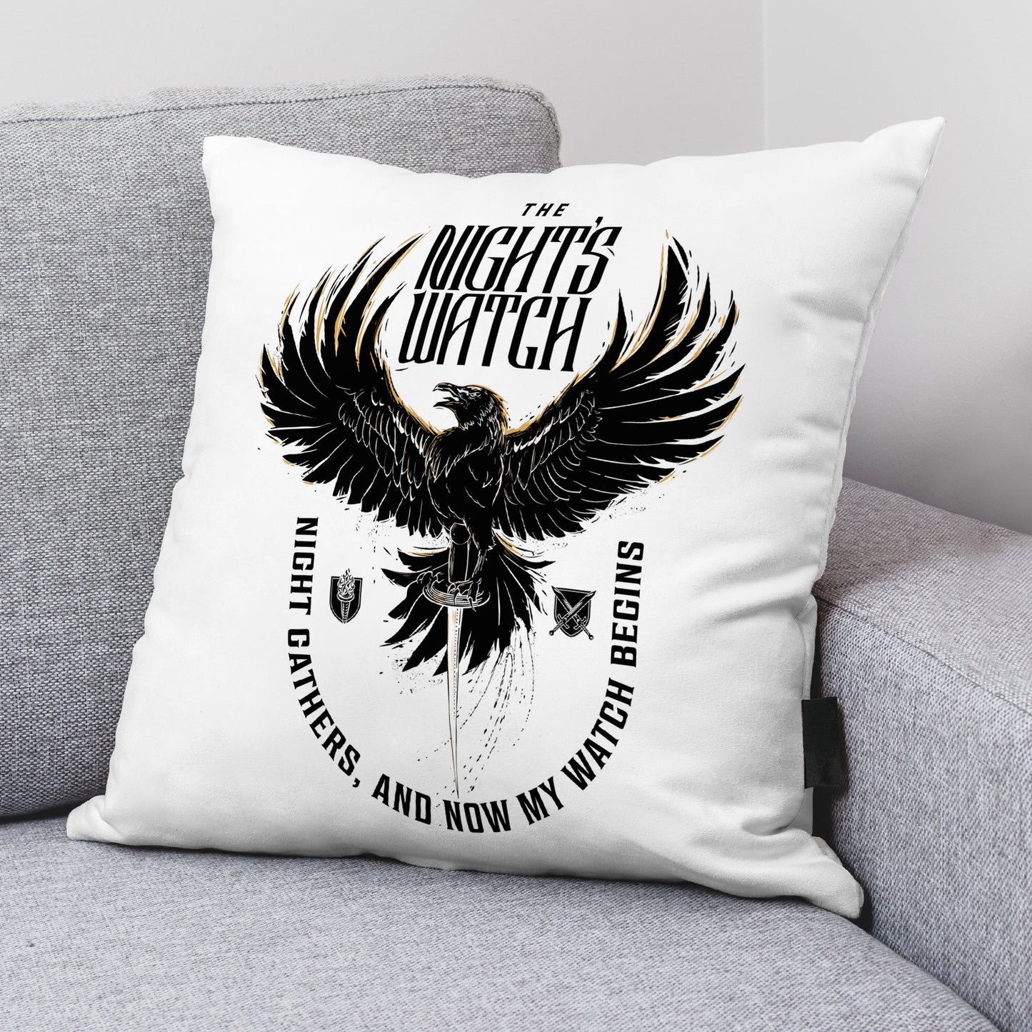 100% Cotton Cushion Cover 45x45 cm Night King B
