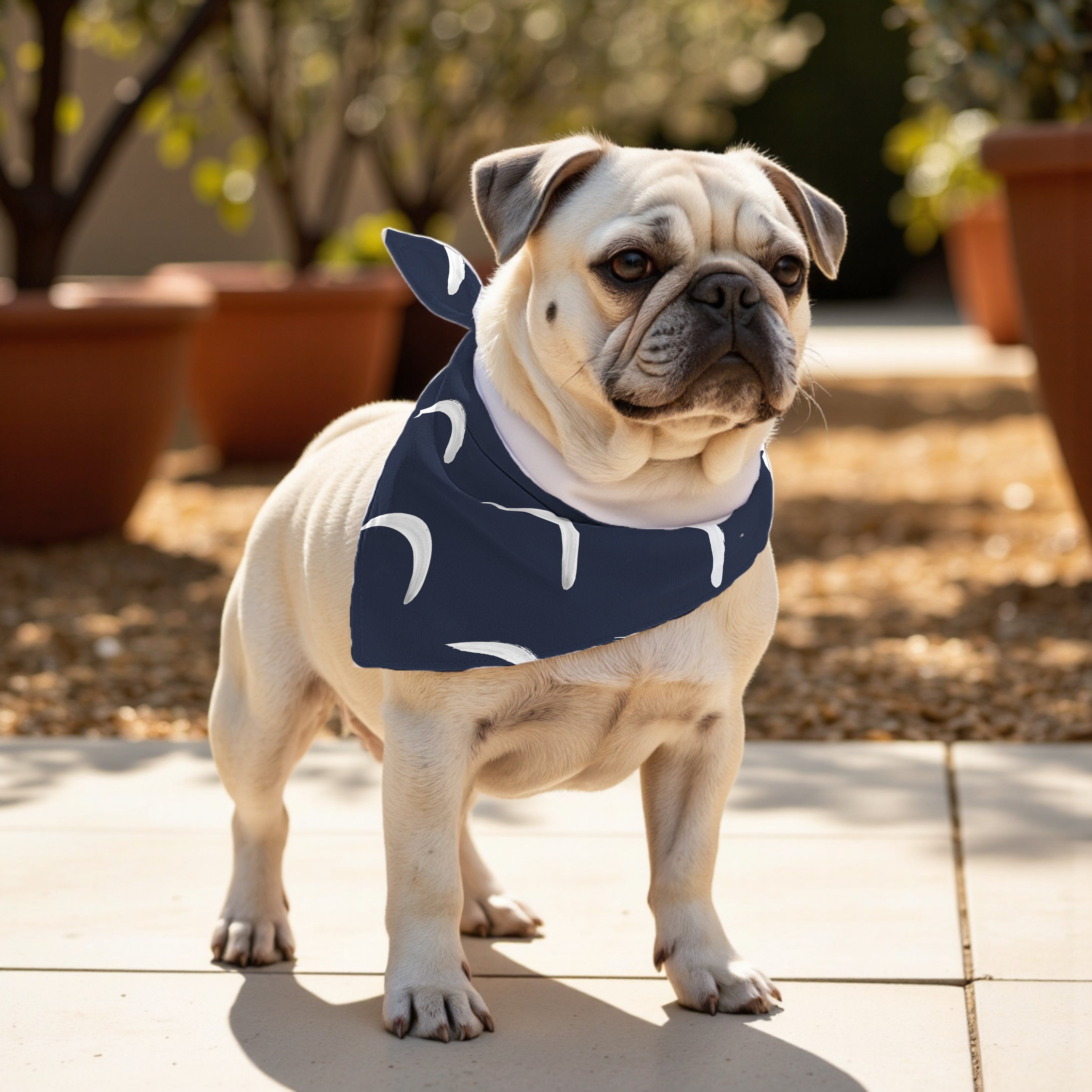 Pack 2 unidades bandana para mascotas CALELLA AZUL