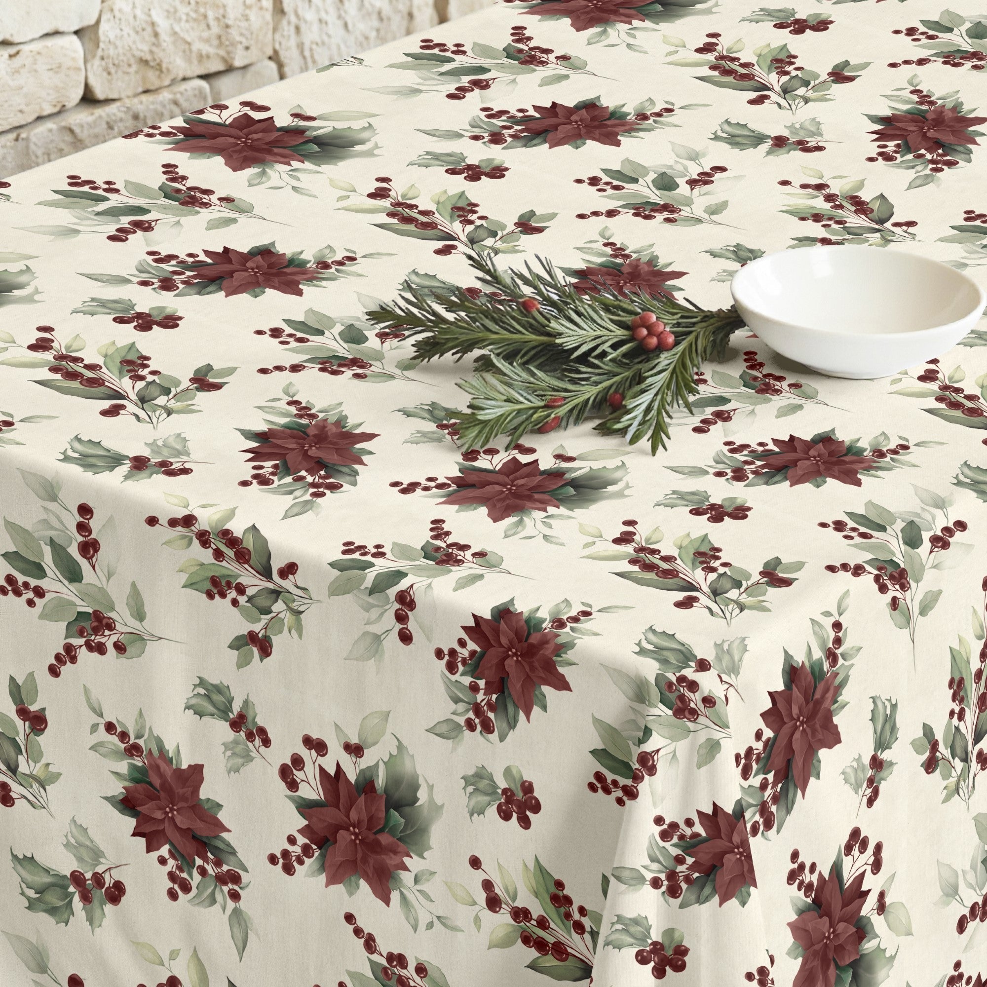 Mantel antimanchas BL Christmas 12