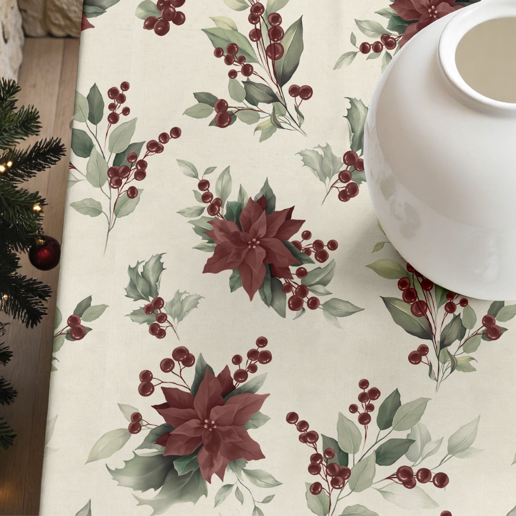 Mantel antimanchas BL Christmas 12