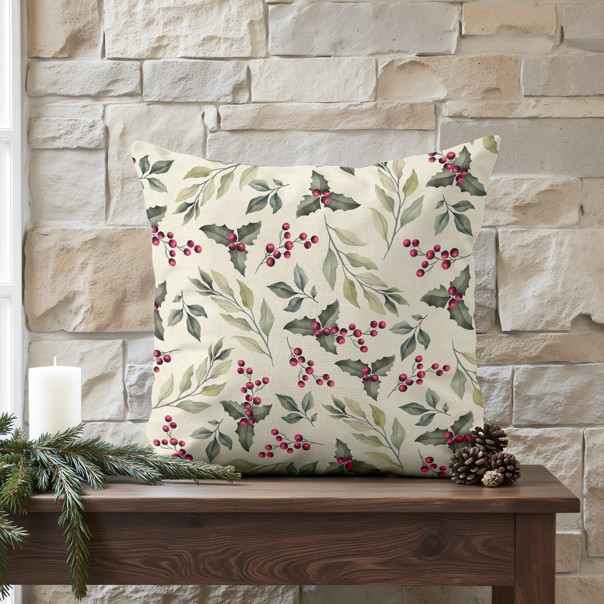 Funda de cojín 100% algodón Belum Christmas 13-102 50x50 cm