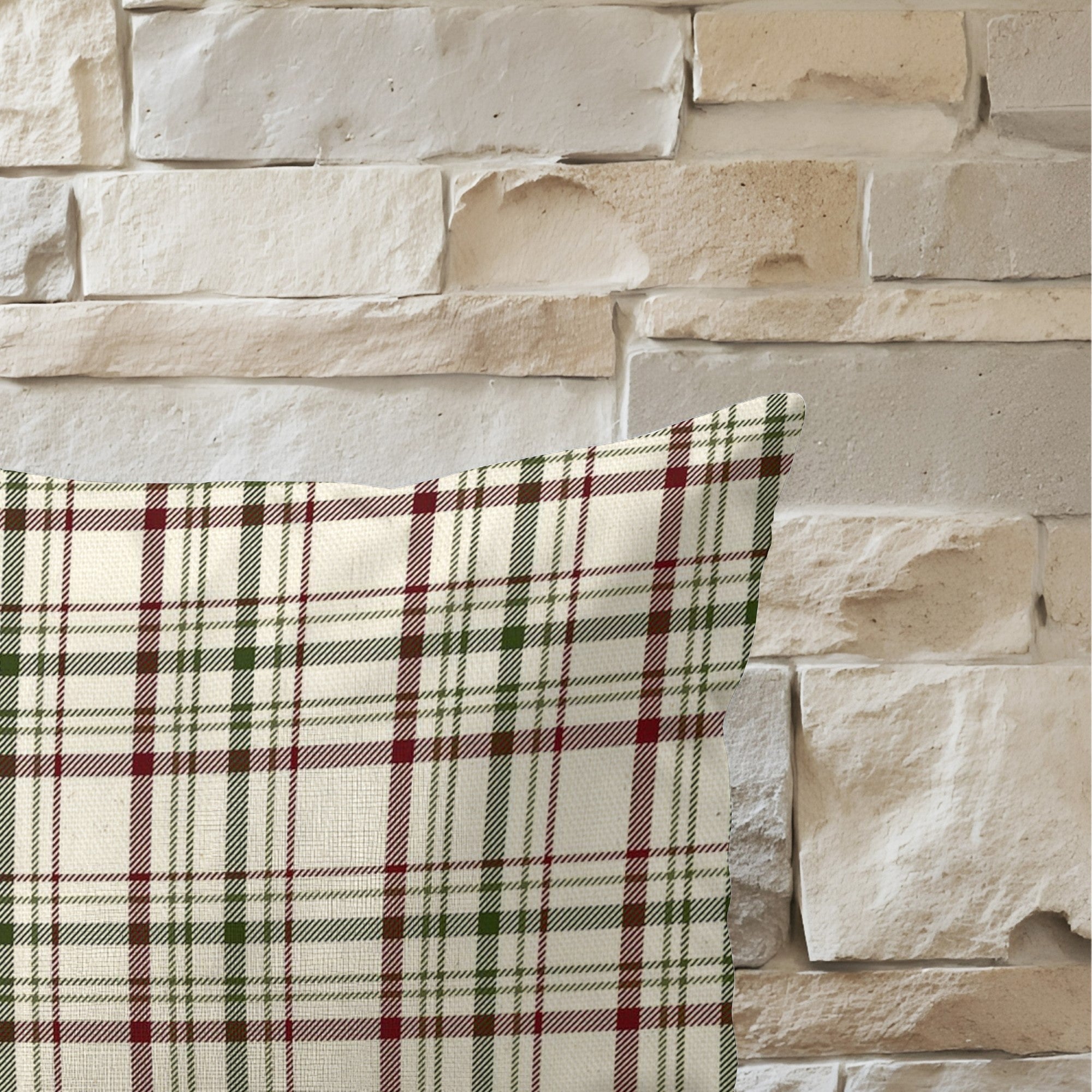 Funda de cojín 100% algodón Christmas Wish 12 30x50 cm