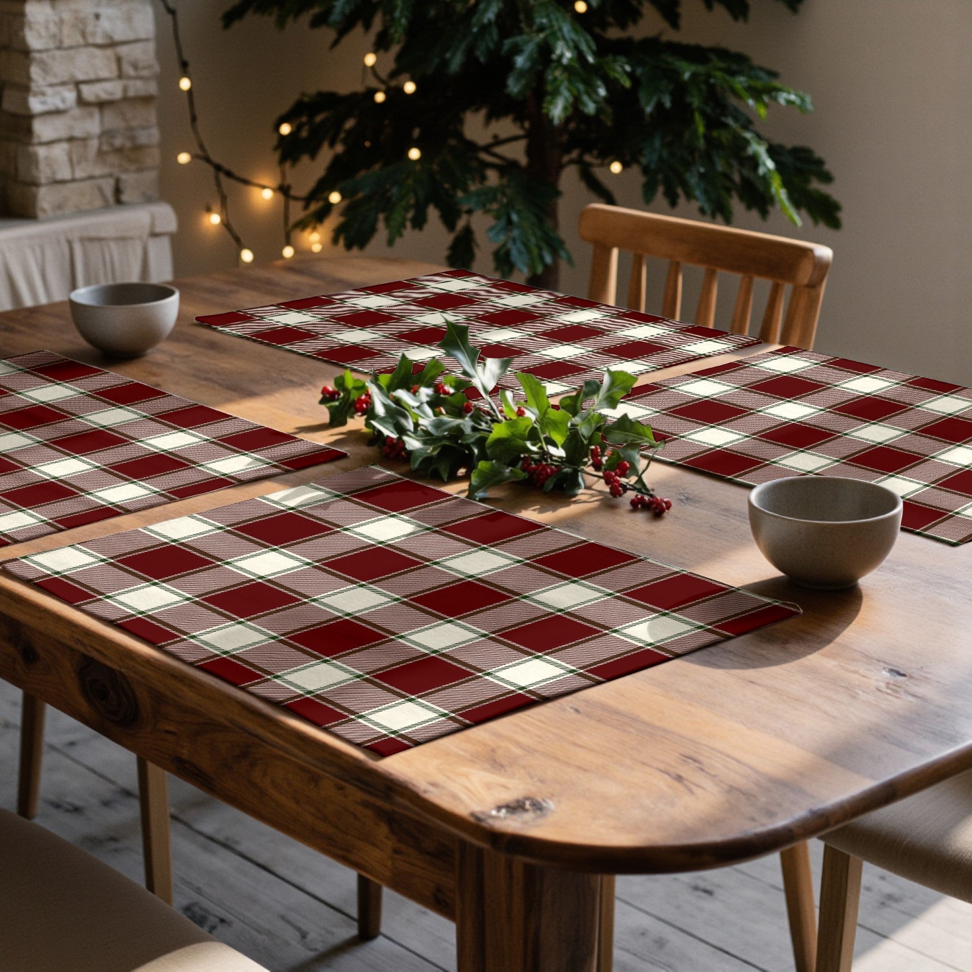 Mantel individual antimanchas pack 2 unidades Christmas Wish 13 1225