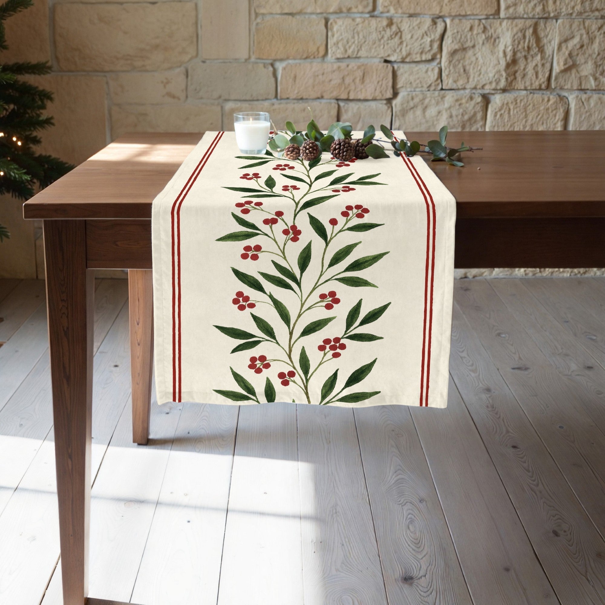 Camino de mesa Christmas Wish 8 1225