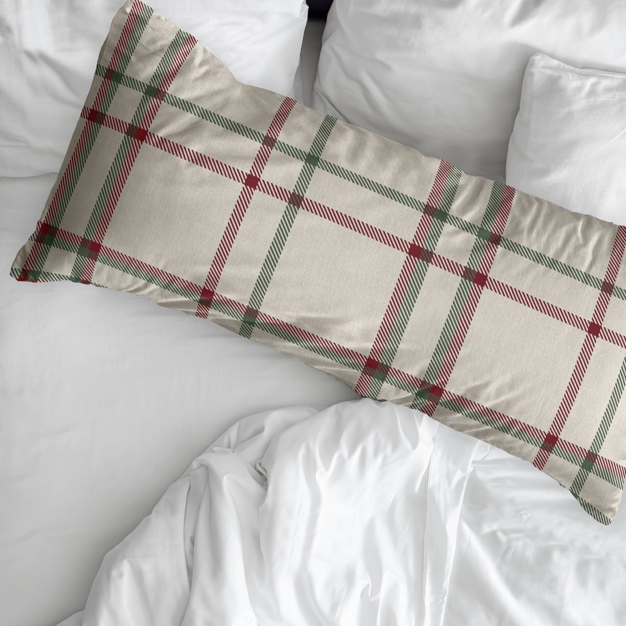 Funda de almohada Cuadros Navidad