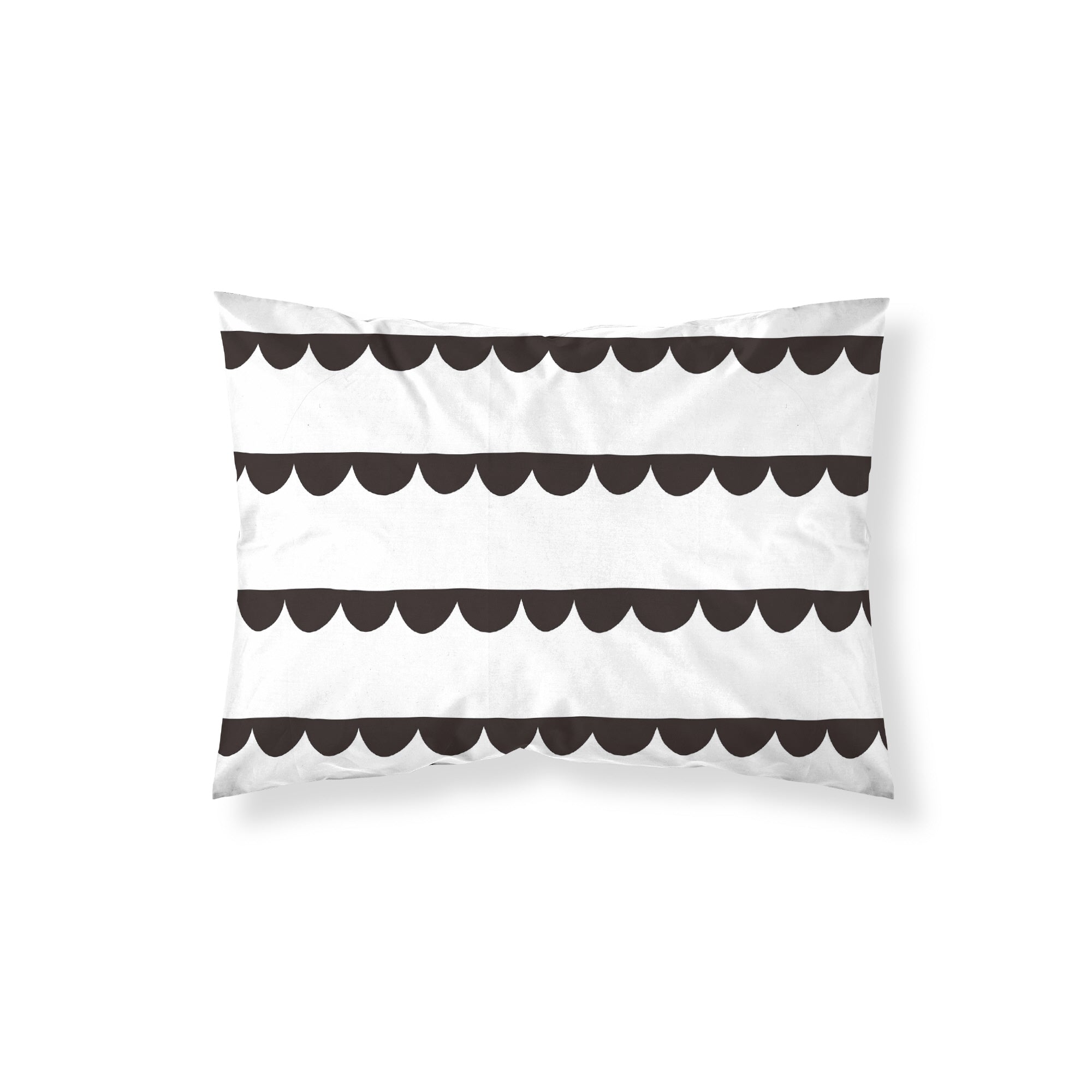 Taie d'oreiller Guido 100% coton noir