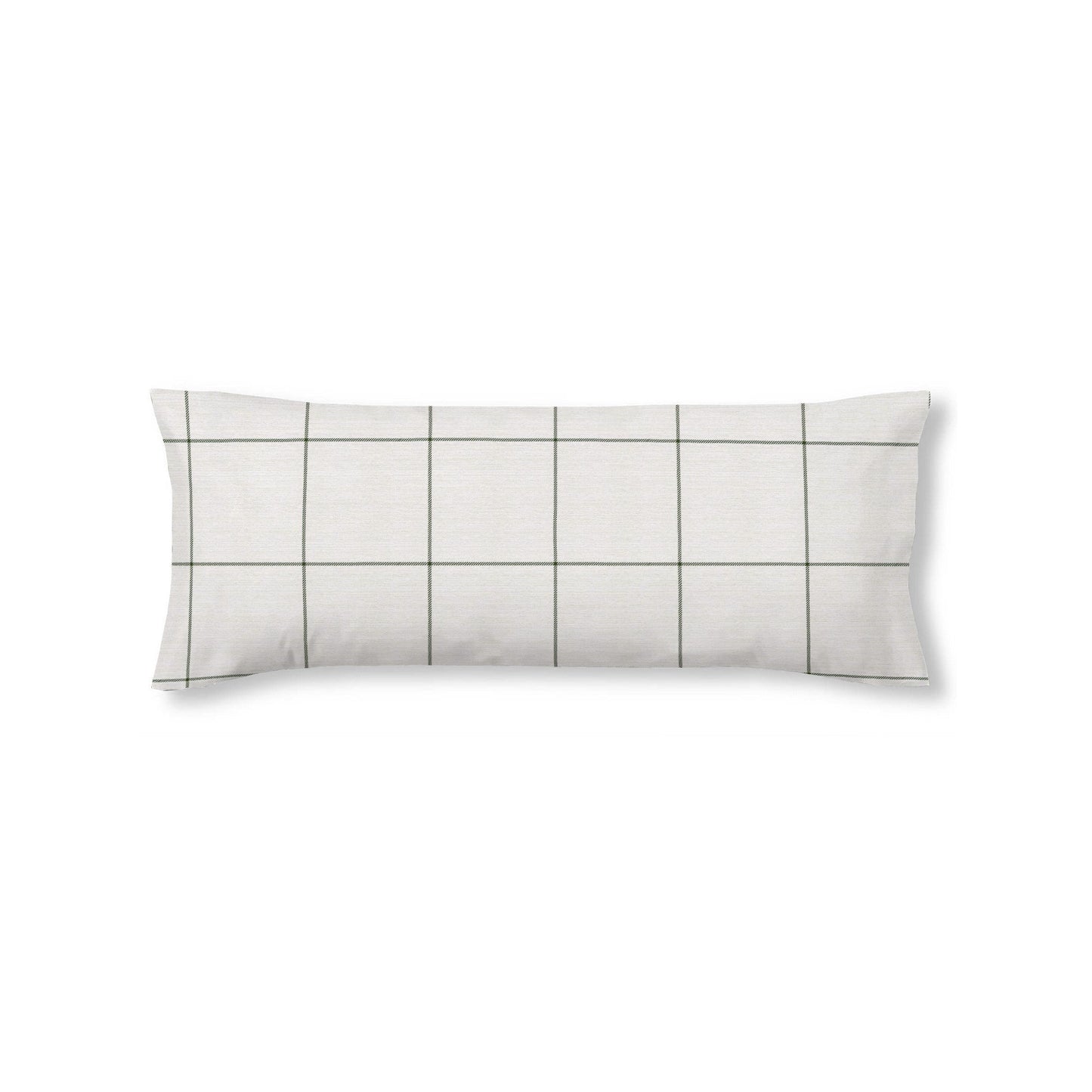 Funda de almohada Green Windowpana