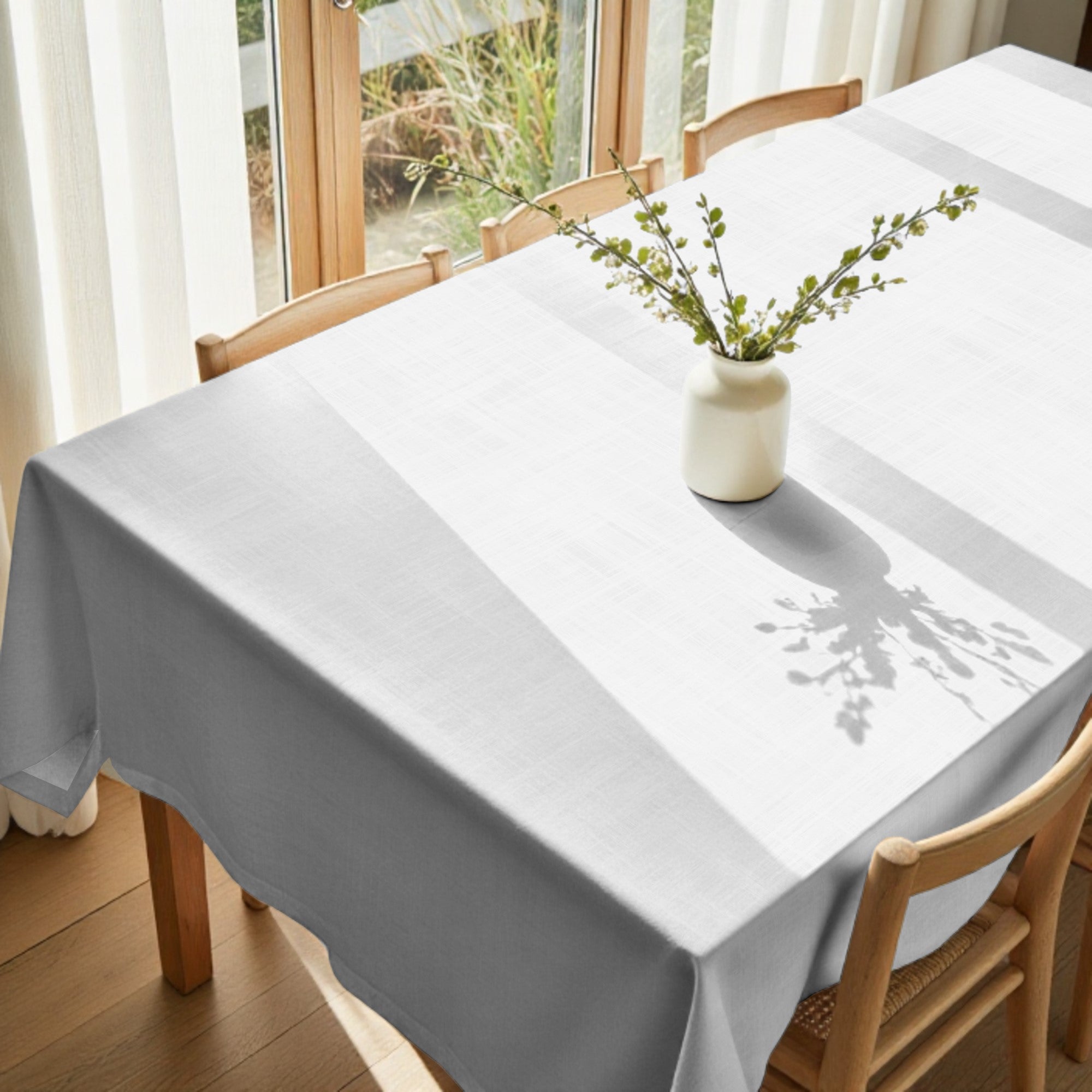 Nappe antitache gris clair
