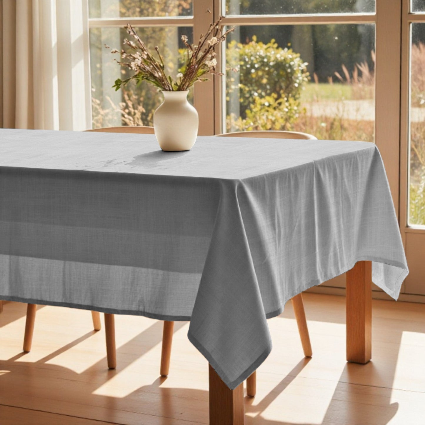 Mantel antimanchas XL Gris Medio