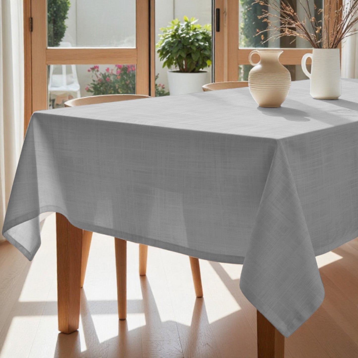 Mantel antimanchas XL Gris Medio