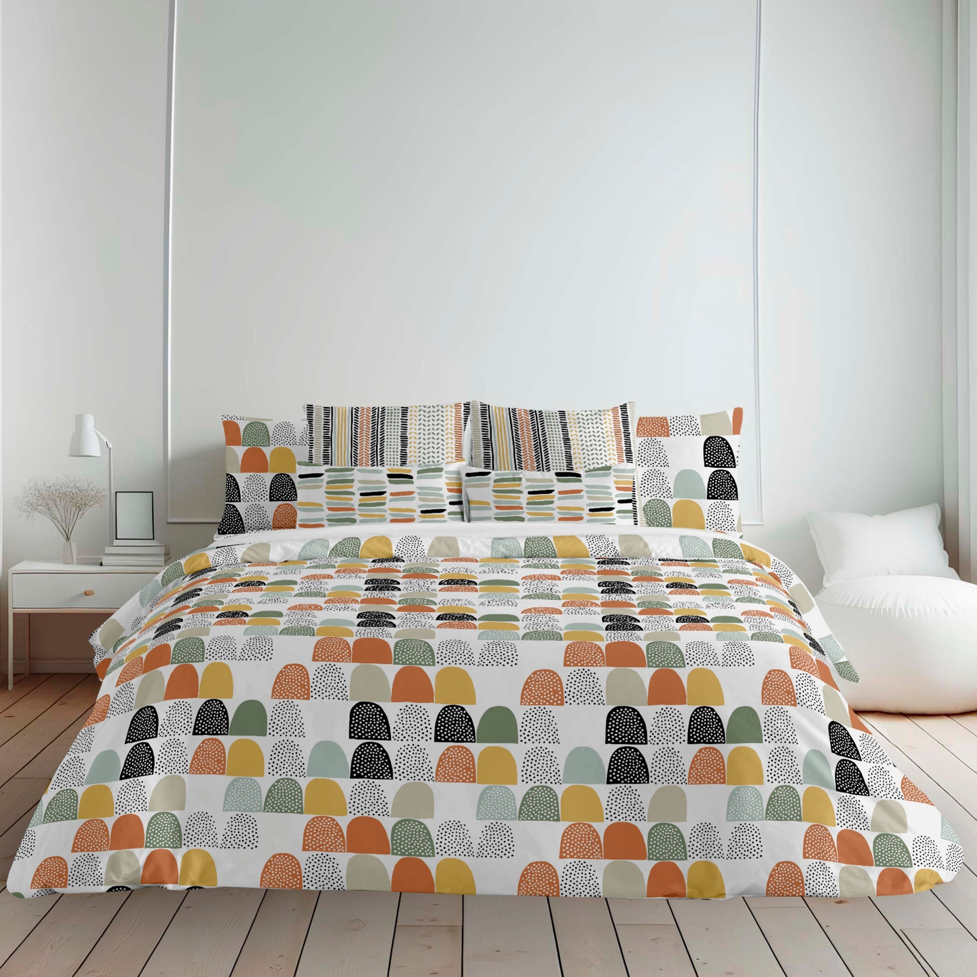 Lahti 100% cotton bottleneck duvet cover