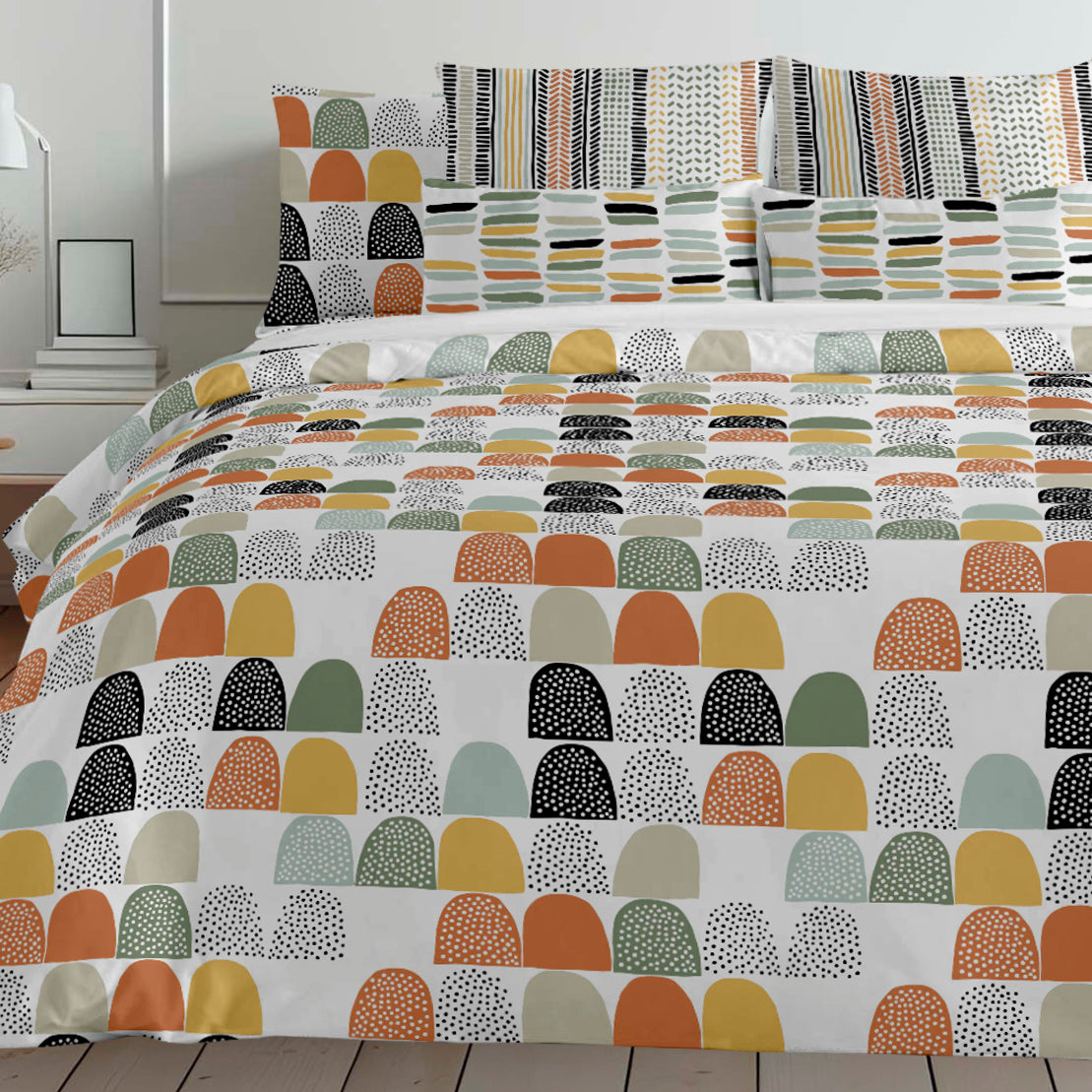 Lahti 100% cotton bottleneck duvet cover