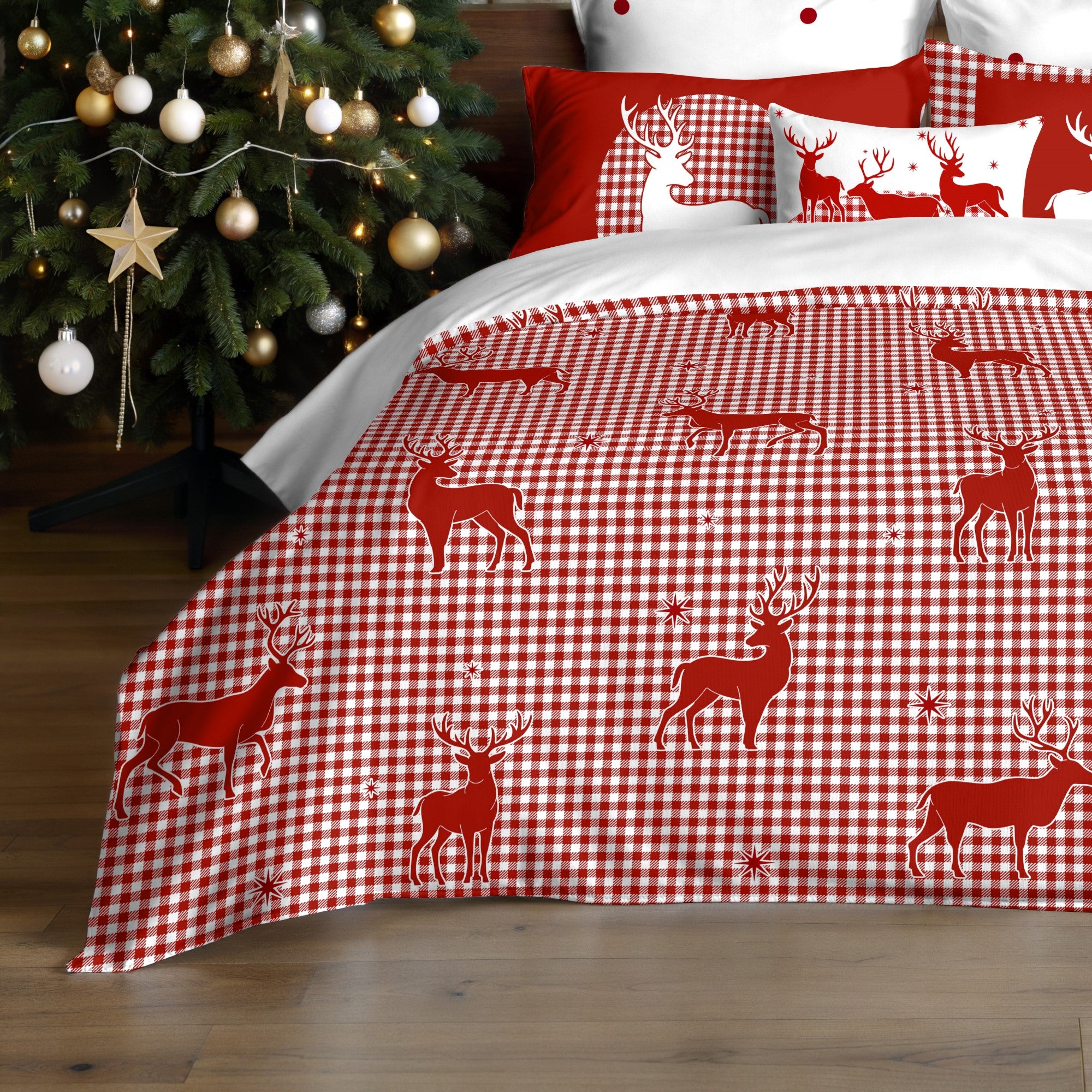 Duvet cover with clicks 100% Lapland 102