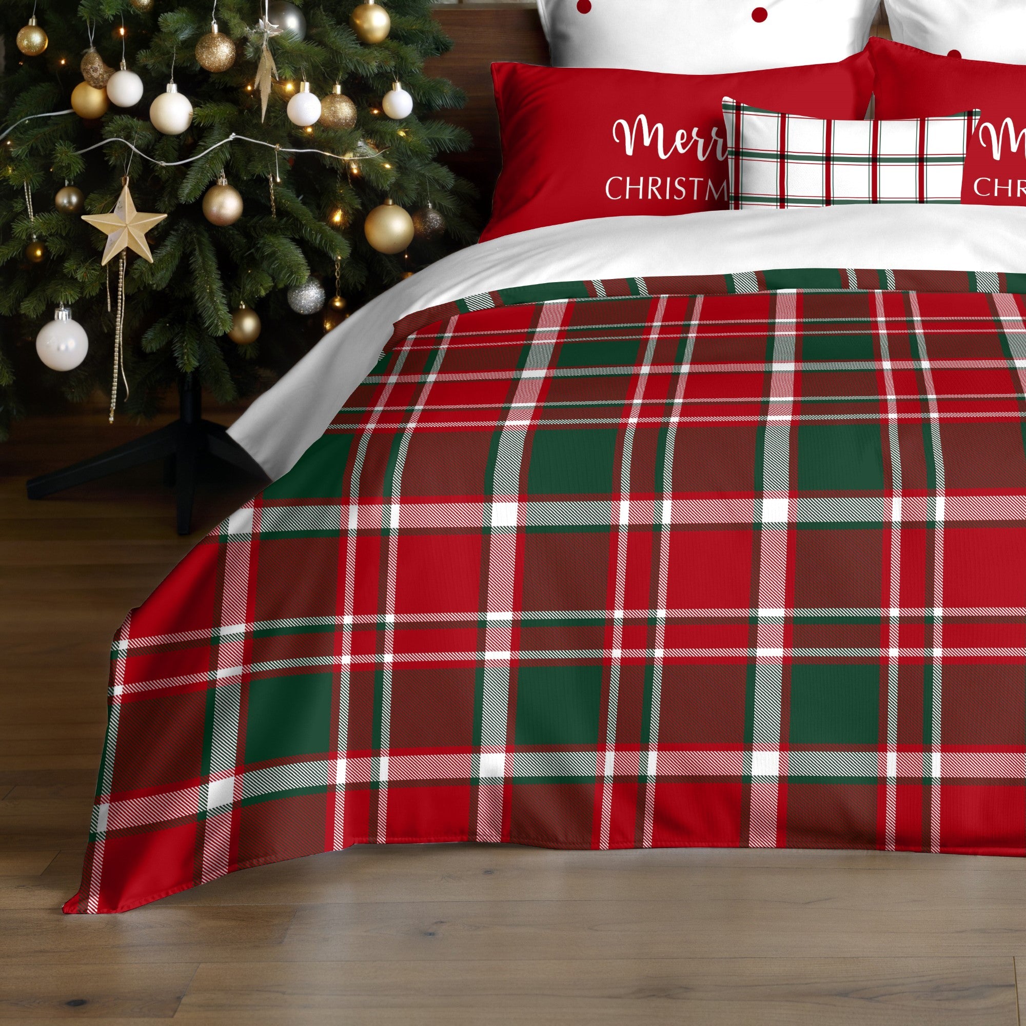 Housse de couette à clics 100% coton Laponia 16