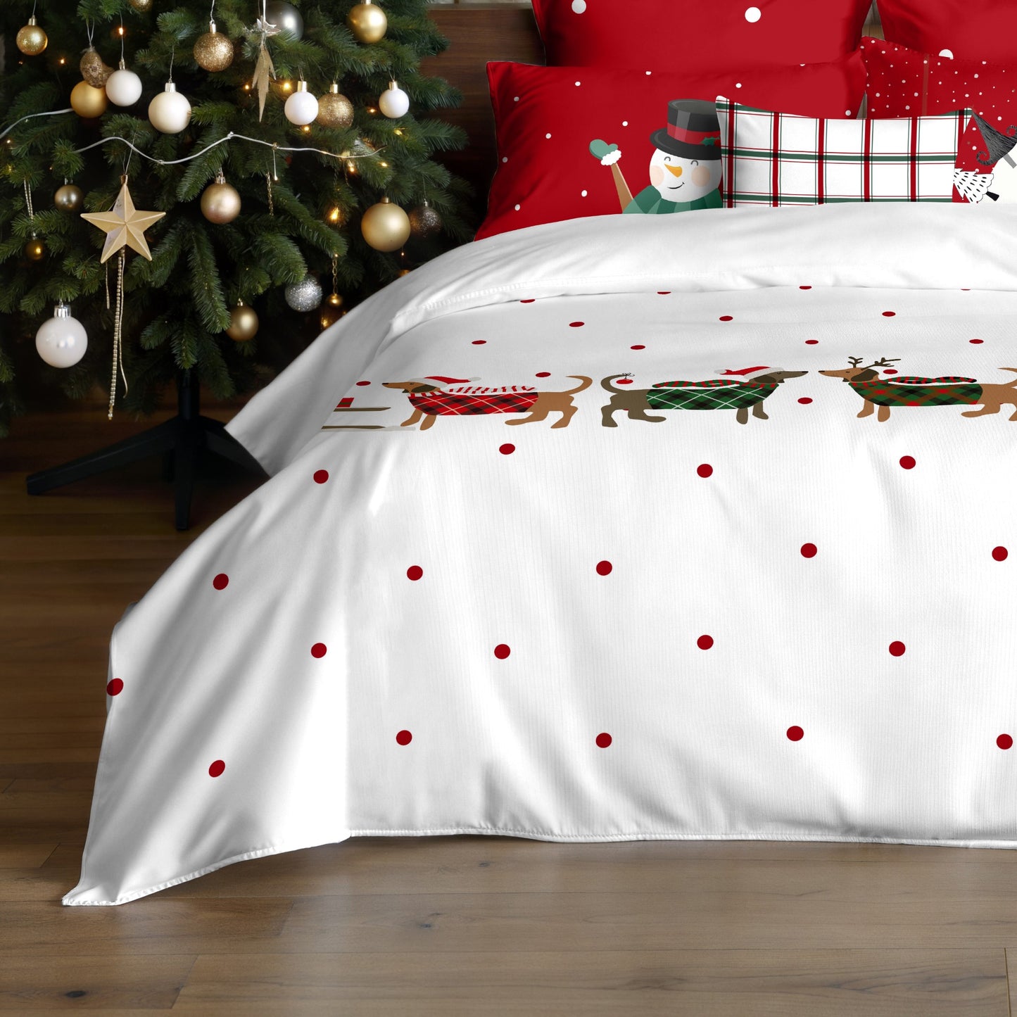 Housse de couette à clics 100% coton Laponia 51