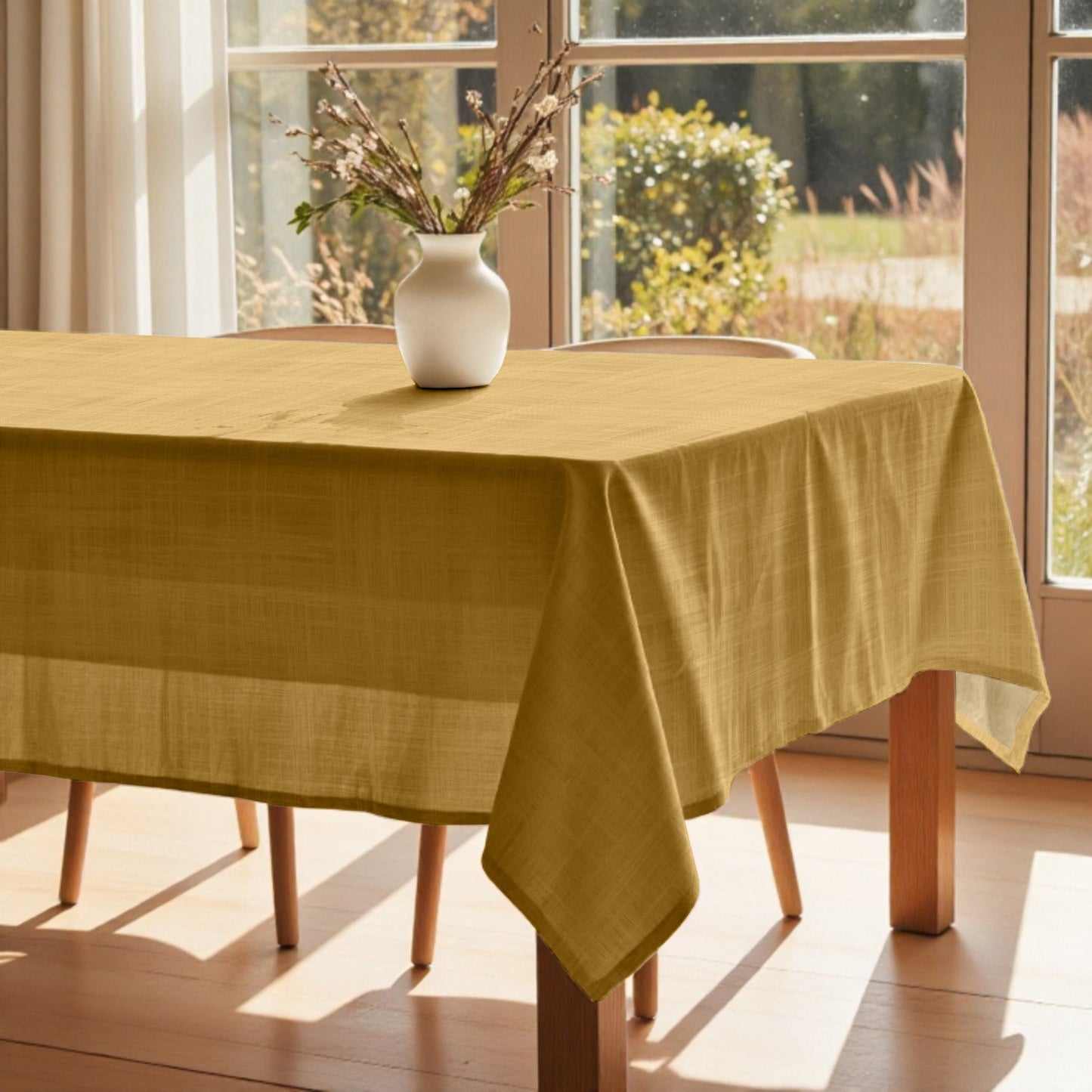 Mantel antimanchas XL Mostaza