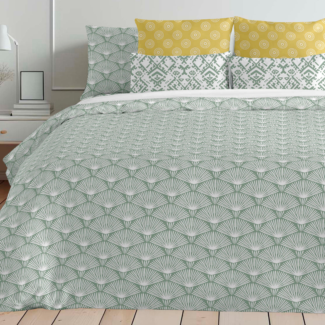 Nashik 100% Cotton Bottleneck Duvet Cover