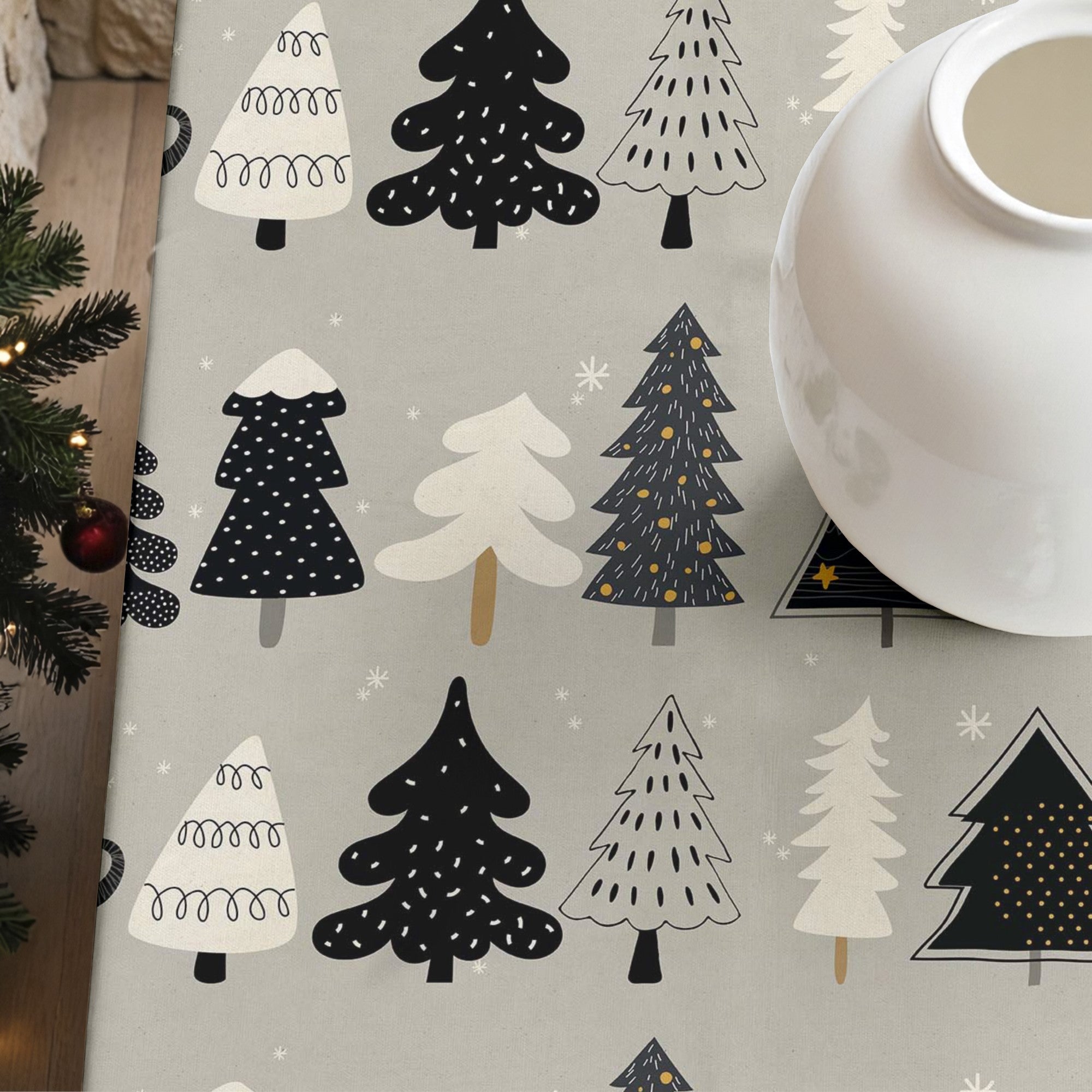 Mantel antimanchas Noel 4