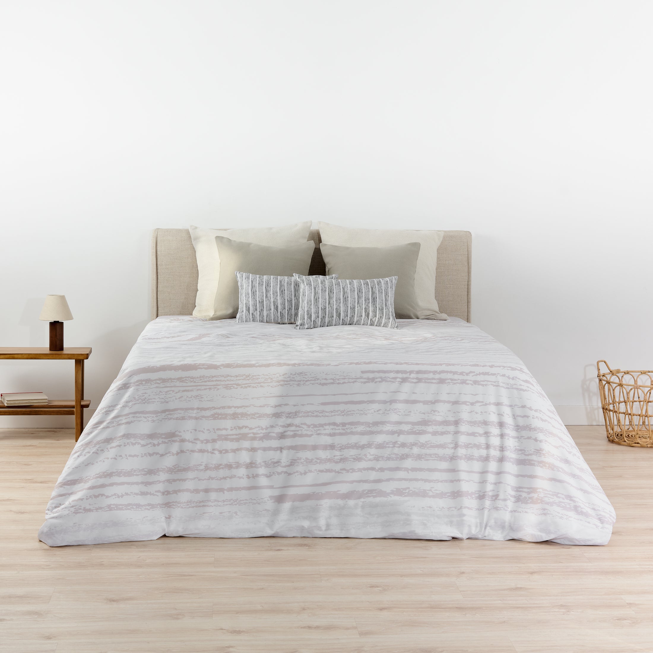 Funda nórdica con botones 100% algodón Oslo