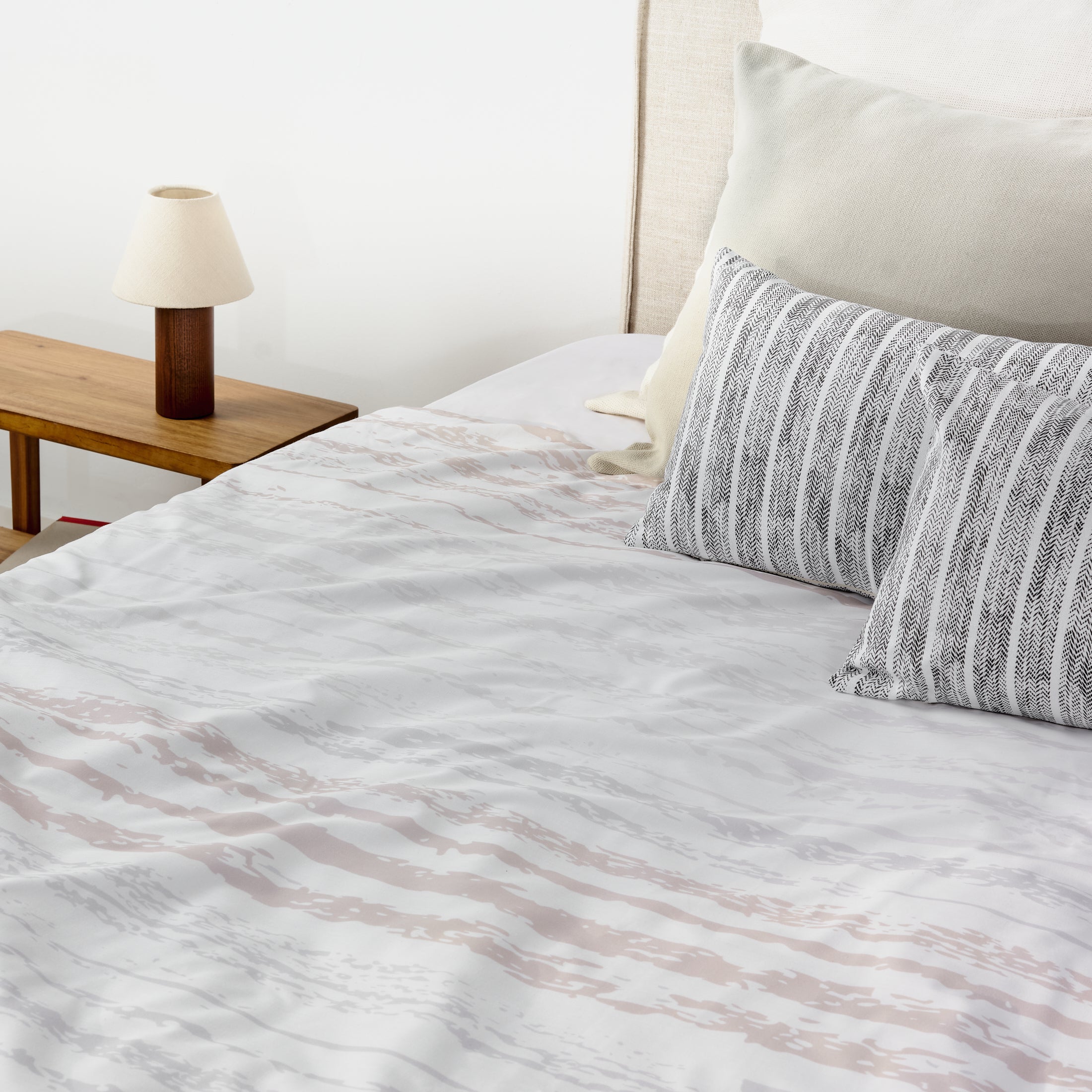 100% cotton Oslo bottleneck duvet cover
