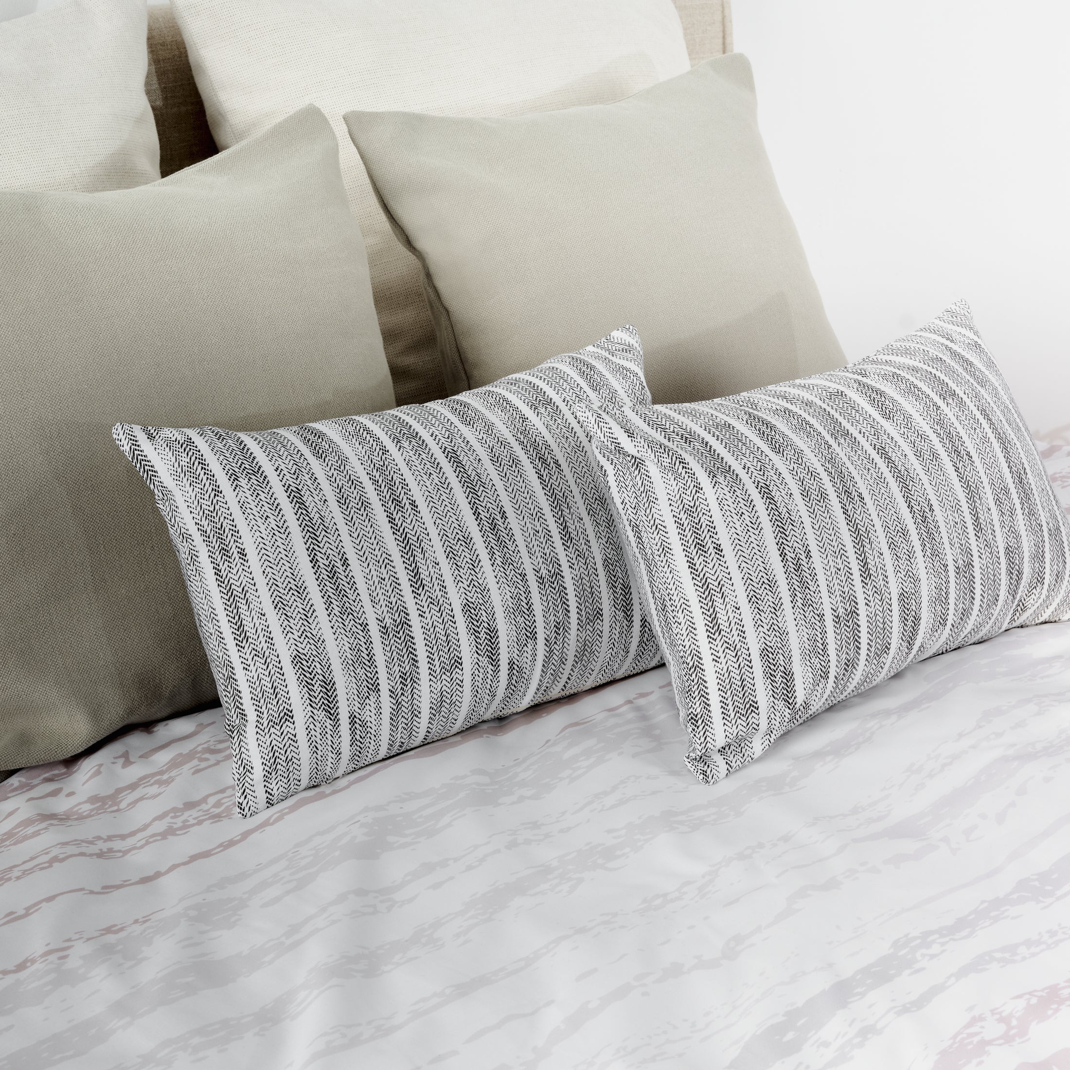 100% cotton Oslo bottleneck duvet cover