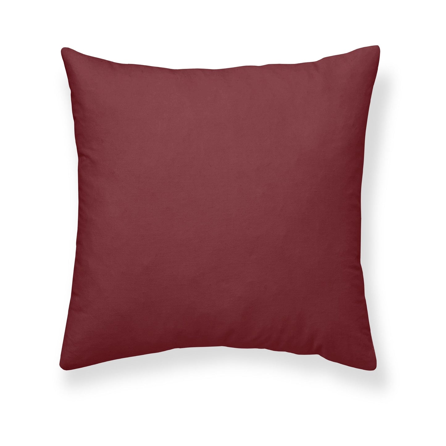 Funda de almohada Rojo Liso