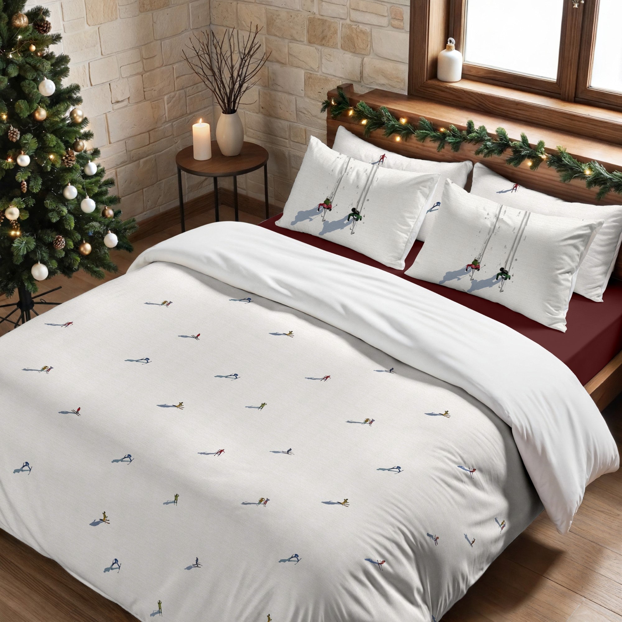 Funda nórdica con clicks Skier