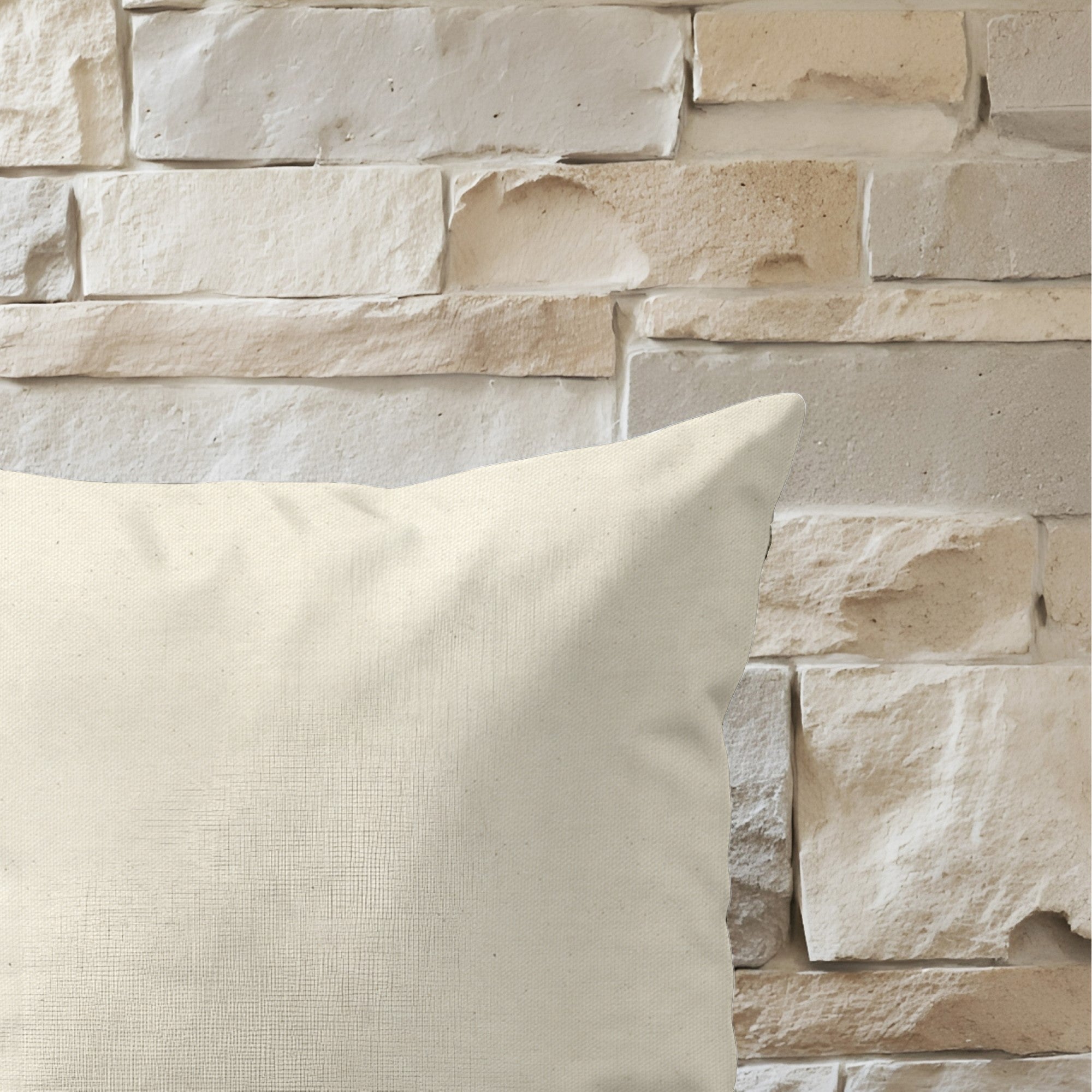 Funda de cojín 100% algodón Natural 30x50 cm