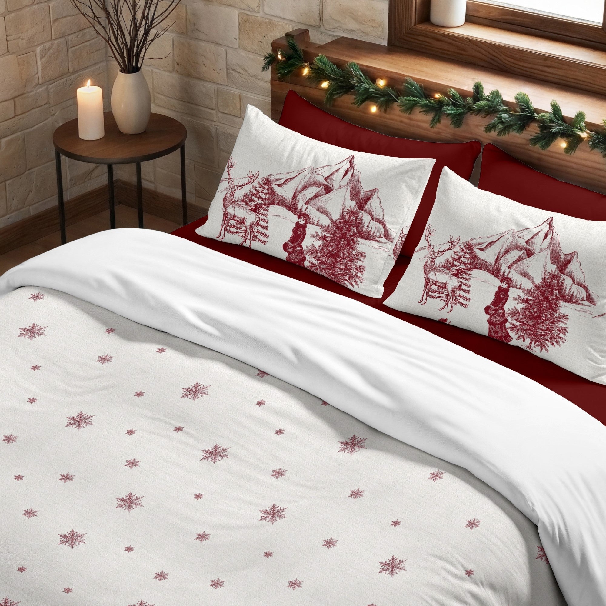 Funda nórdica con clicks Toile