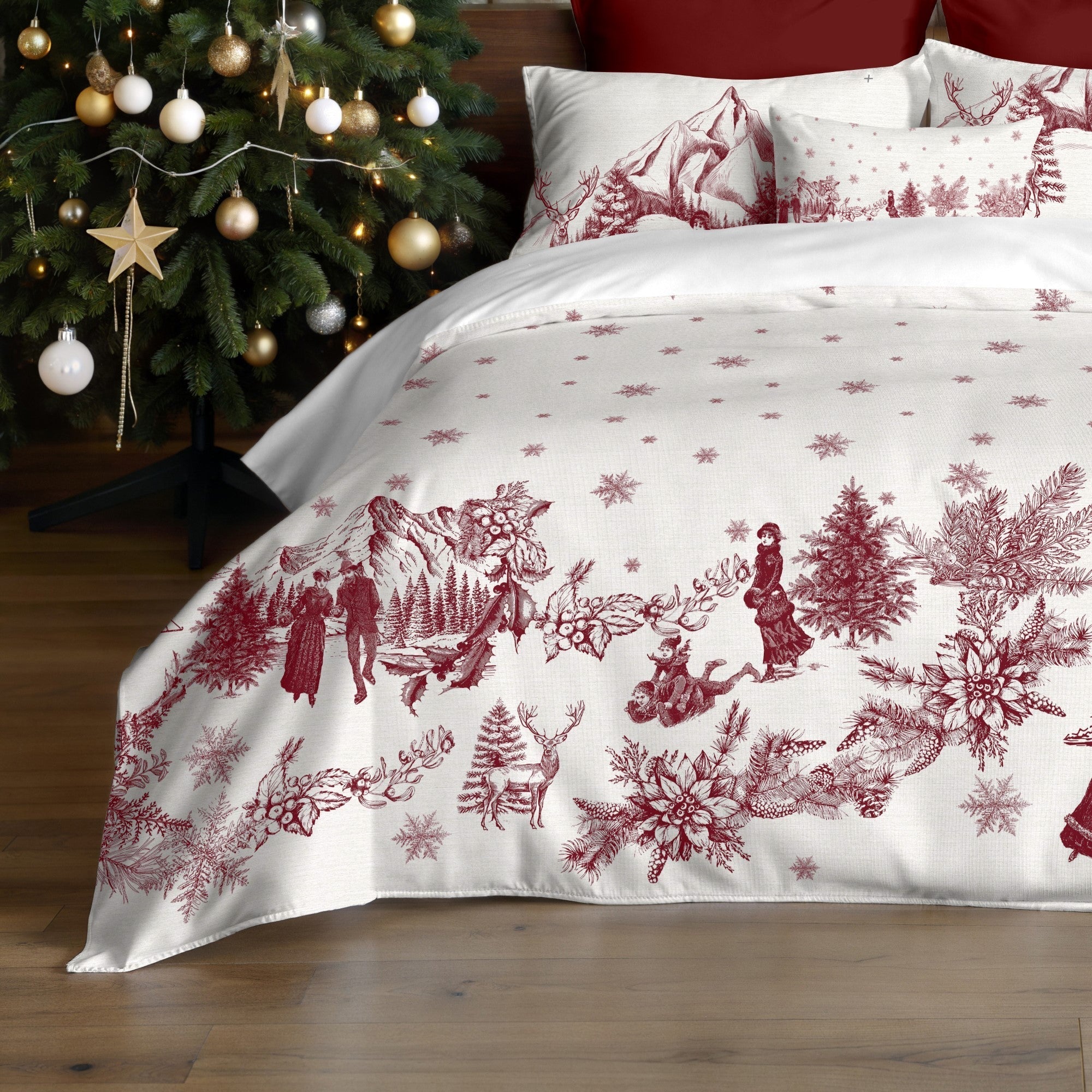 Funda nórdica con clicks Toile