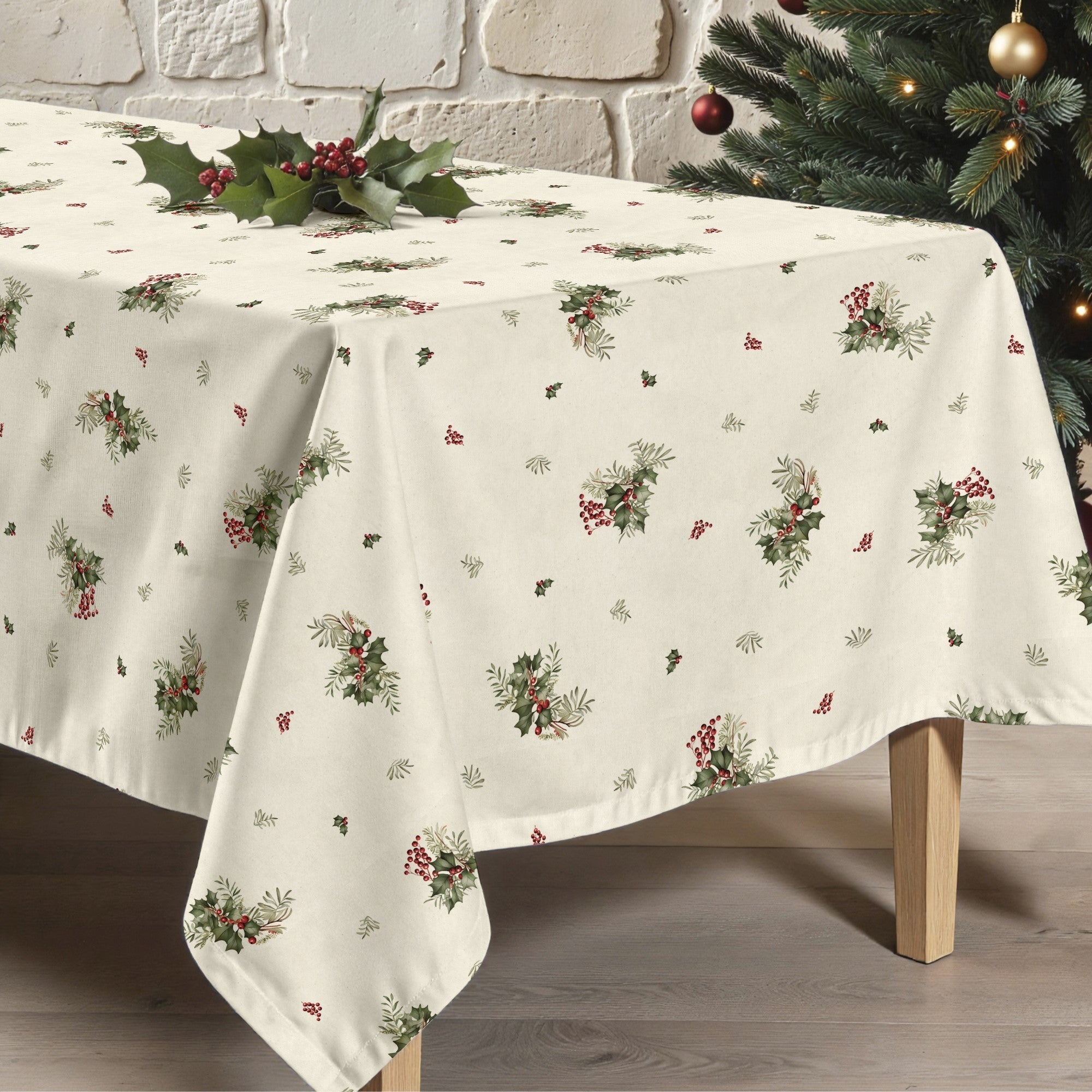 Mantel antimanchas Winter holly 1225