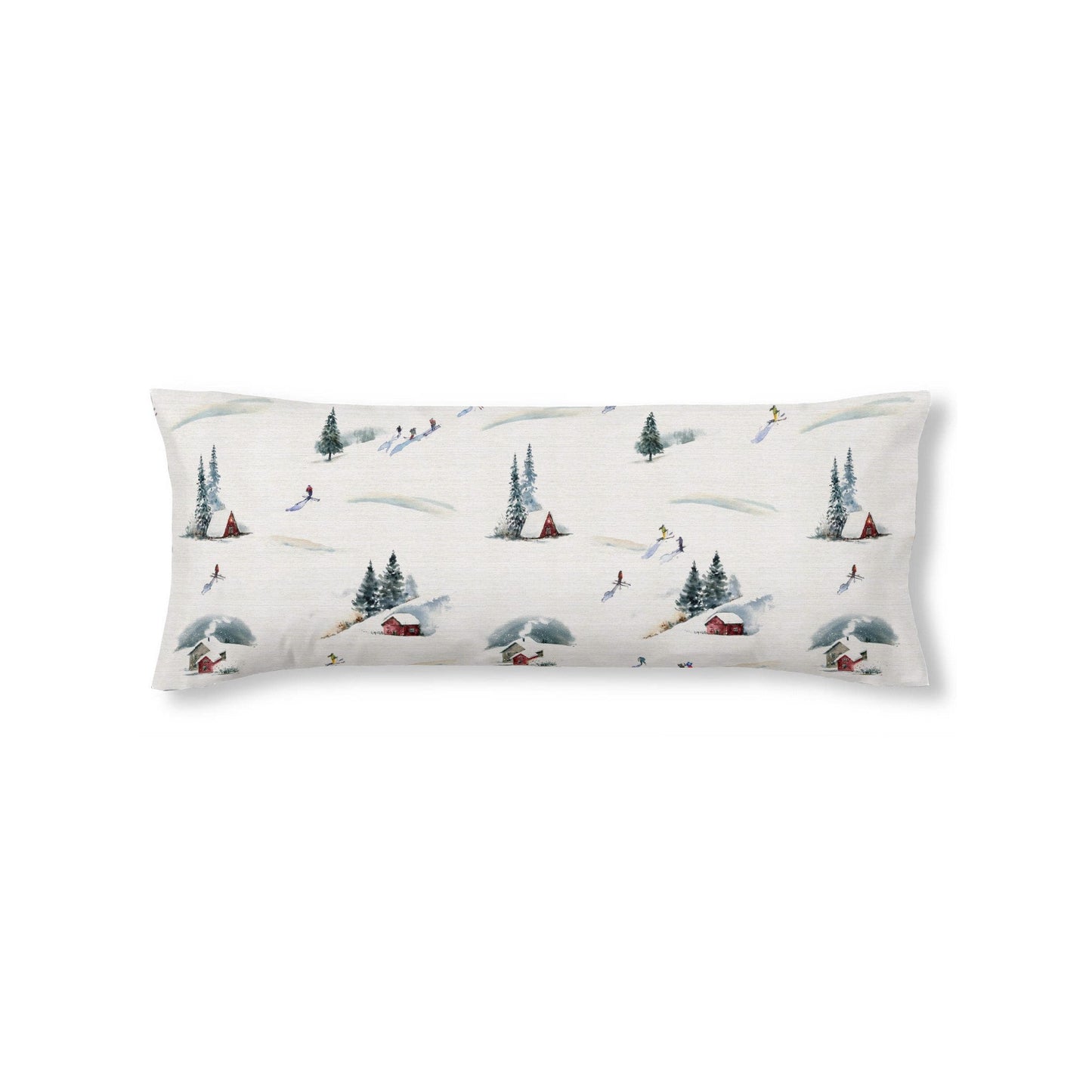 Funda de almohada Winter Ski