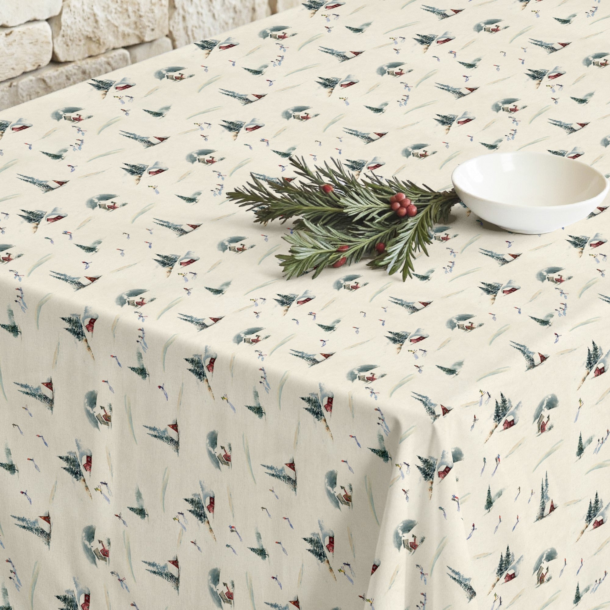 Mantel antimanchas Winter ski 1225