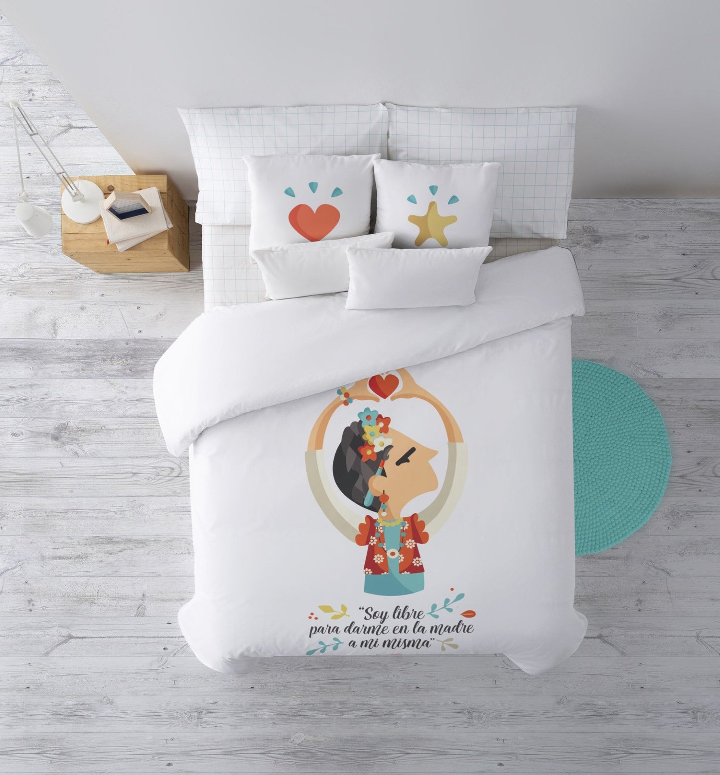 Funda nórdica 100% algodón Frida de Tutti Confetti