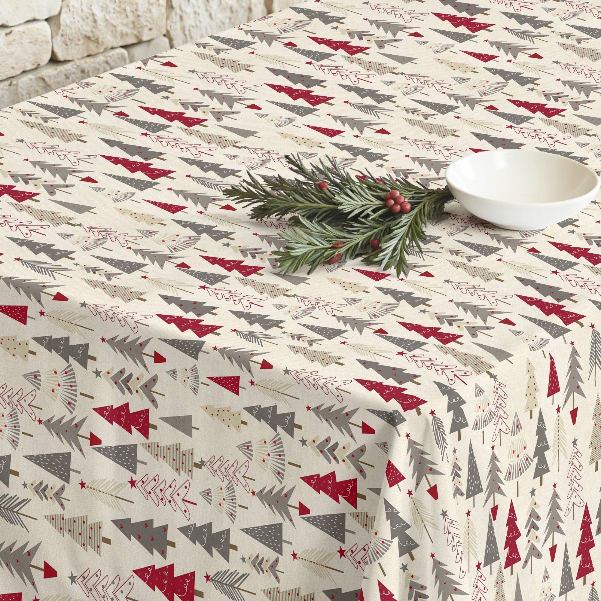 Mantel antimanchas Merry Christmas 31