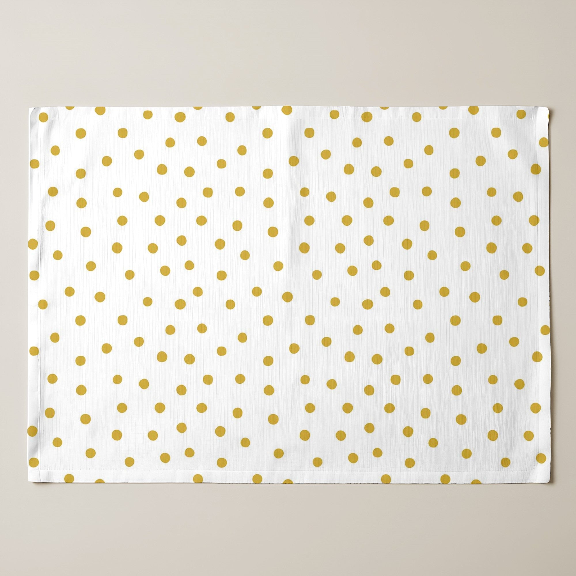 Pack of 2 resinized individual tablecloths 0120-130 100% cotton 45x35 cm