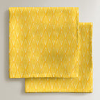 Lot de 2 serviettes 0120-132 100% coton 45x45 cm