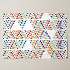 Pack 2 unidades mantel individual resinado 0120-133 100% algodón 45x35 cm