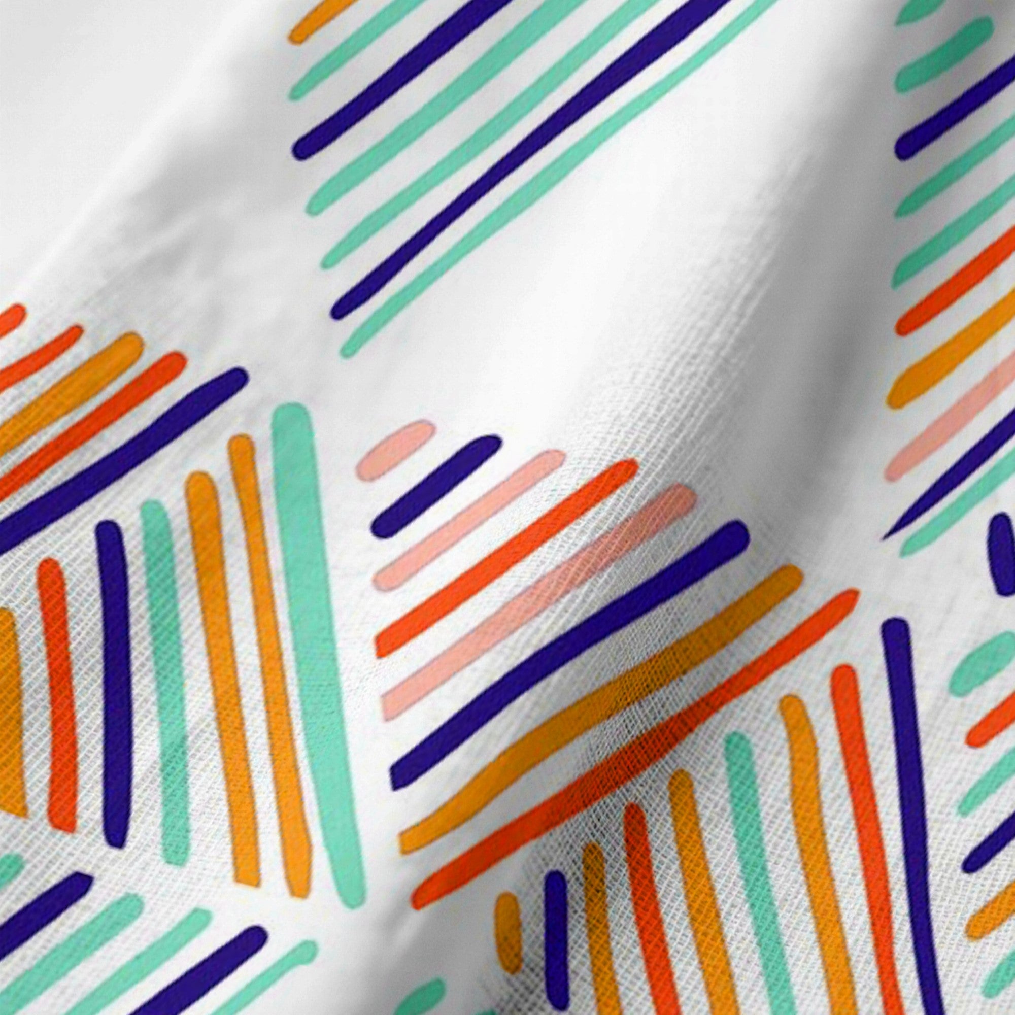 Pack of 2 resinized individual tablecloths 0120-133 100% cotton 45x35 cm