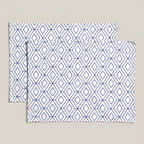 Pack 2 unidades mantel individual resinado 0120-139 100% algodón 45x35 cm